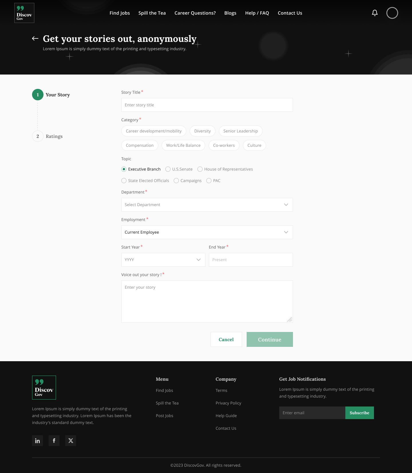 Voice Out feature screenshot